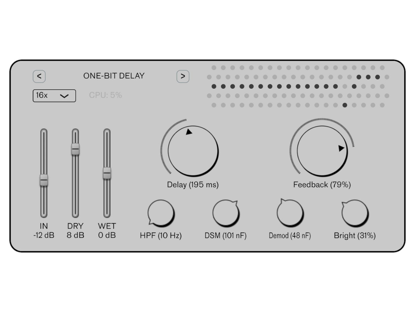 One-Bit Delay
